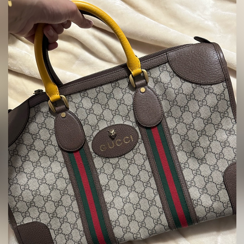 Gucci duffle bag